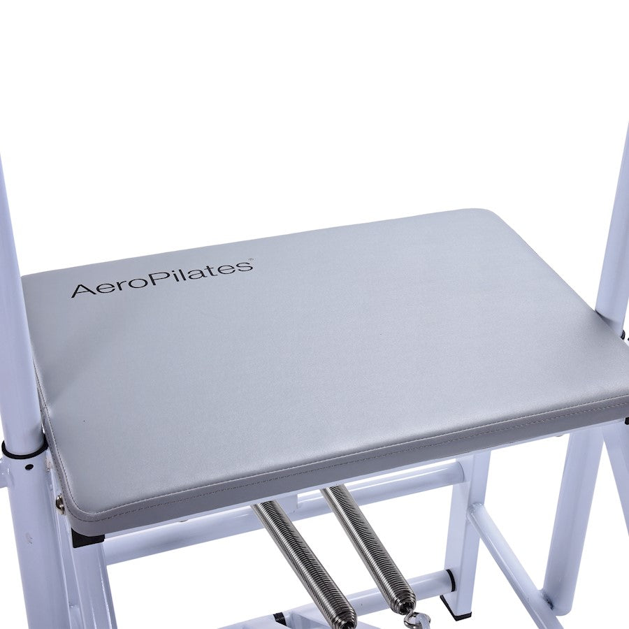 Stamina Aeropilates Precision Pilates Chair | Wood Frame with Padded Seat | Home Studio & Reformer Companion | 29.5 x 28.25 x 47 in | Model 55-4215