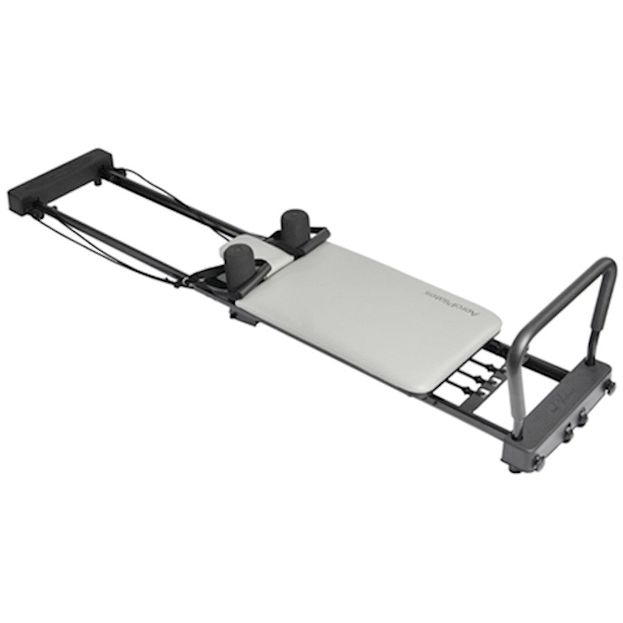 Stamina AeroPilates 287 Reformer | 3-Cord Resistance, Black Steel Frame | Home Pilates & Full-Body Workout | 85.25 x 17.5 x 9 in | Model 55-4287