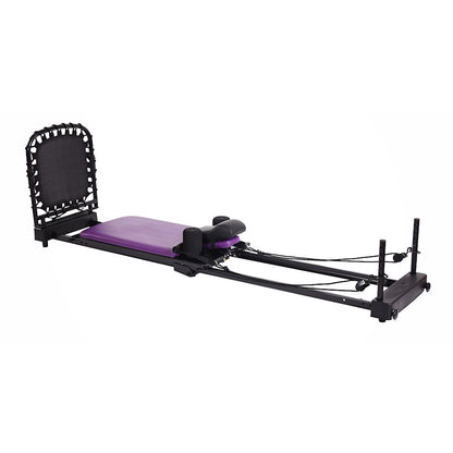 Stamina AeroPilates 379 Reformer Plus | 4-Cord Resistance & Cardio Rebounder | Home Pilates Machine | Foldable | Model 55-4379