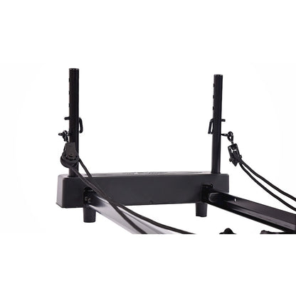 Stamina AeroPilates 379 Reformer Plus | 4-Cord Resistance & Cardio Rebounder | Home Pilates Machine | Foldable | Model 55-4379