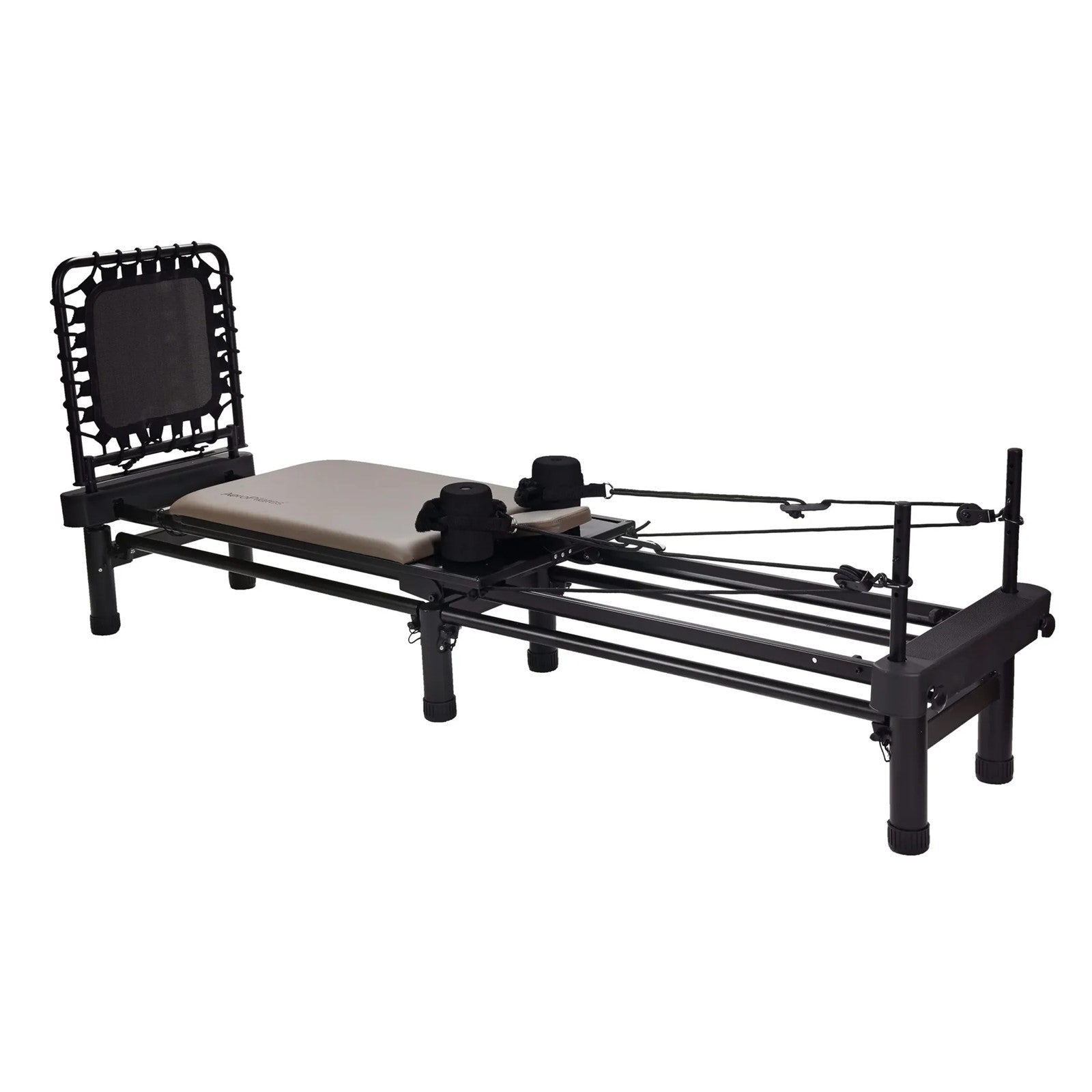 Stamina AeroPilates 651 Reformer with Stand & Rebounder | 4-Cord Resistance | Home Pilates Machine | 86.25 x 20 x 34.5 in | Model 55-4651