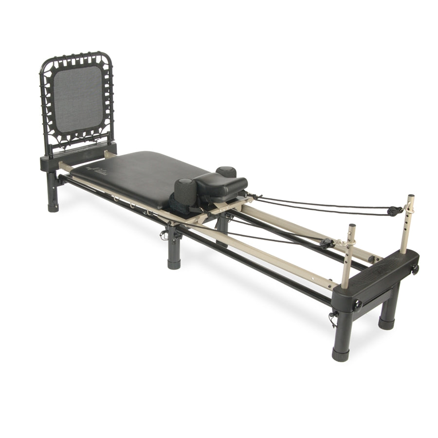 Stamina AeroPilates Premier Reformer | Cardio Rebounder & Stand | Home Pilates for Full Body Toning | 25 x 47 x 14 in | Model 55-4700