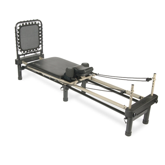 Stamina AeroPilates Premier Reformer | Cardio Rebounder & Stand | Home Pilates for Full Body Toning | 25 x 47 x 14 in | Model 55-4700