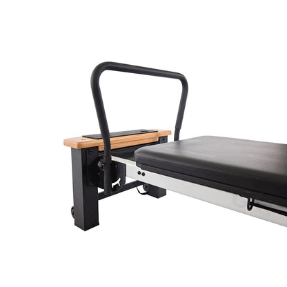 Stamina AeroPilates Pro 565 Reformer | Oak Trim Steel Frame | Home Pilates & Cardio | 94 x 23.5 x 15 in | Model 55-5565