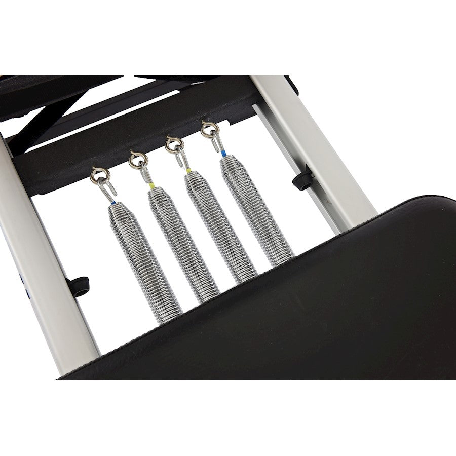 Stamina AeroPilates Pro 565 Reformer | Oak Trim Steel Frame | Home Pilates & Cardio | 94 x 23.5 x 15 in | Model 55-5565