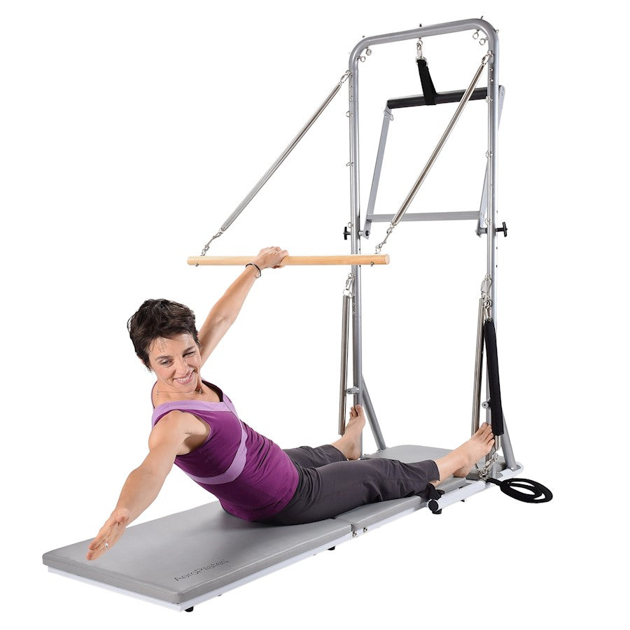 Stamina AeroPilates Cadillac Studio Tower | Steel Frame | Home Pilates Studio | 76.75 x 24.25 x 67 in | Model 55-5604