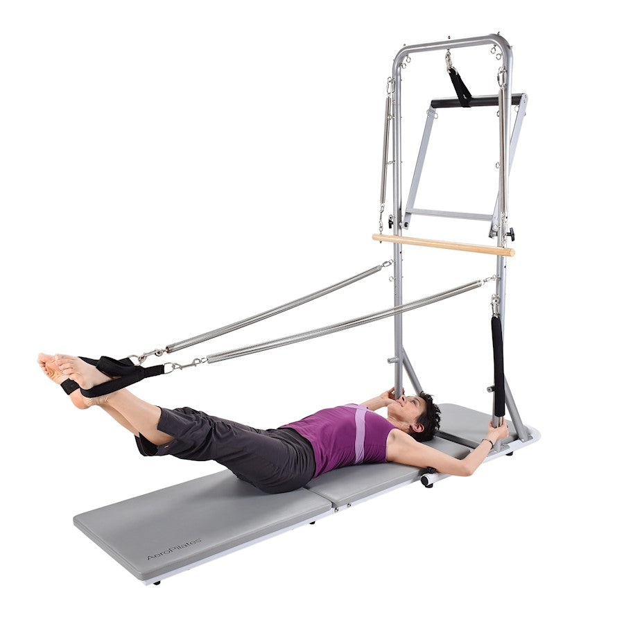 Stamina AeroPilates Cadillac Studio Tower | Steel Frame | Home Pilates Studio | 76.75 x 24.25 x 67 in | Model 55-5604