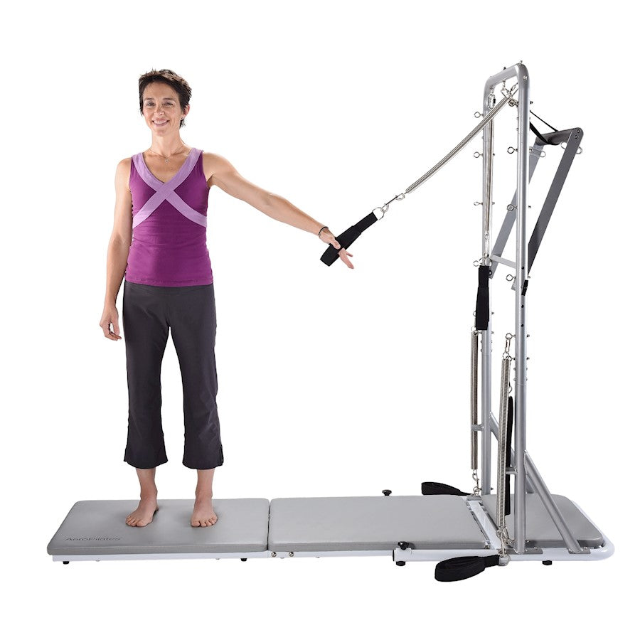 Stamina AeroPilates Cadillac Studio Tower | Steel Frame | Home Pilates Studio | 76.75 x 24.25 x 67 in | Model 55-5604