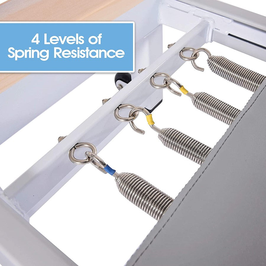Stamina AeroPilates Precision Series Reformer 610 | Full-Body Pilates Machine | Home Studio & Gym | 89 x 20 x 36 in | Model 55-5610