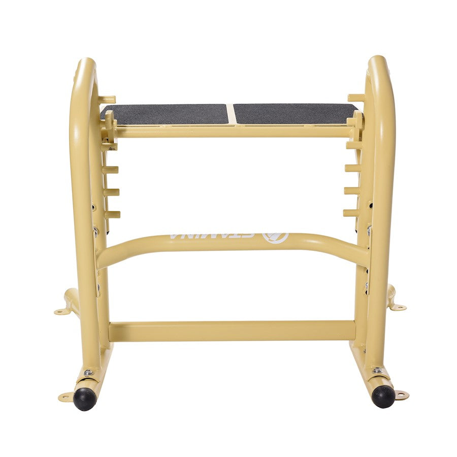 Stamina Outdoor Fitness Adjustable Plyo Box | 5-Height Plyometric Stand | Outdoor Gym & Backyard | 24 x 24 x 24 in | Model 65-1200