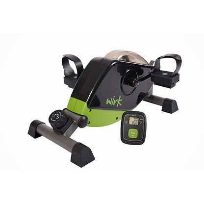 Stamina WIRK Under Desk Exercise Bike | Quiet Magnetic Resistance | Office & Home Desk Workout | 23.5 x 12 x 11 in | Model 85-1200
