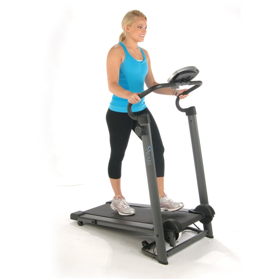Stamina Avari Magnetic Treadmill | 8 Resistance Levels, 8° Incline, No Motor | Home Walking & Jogging | 47 x 26 x 44 in | Model A450-255