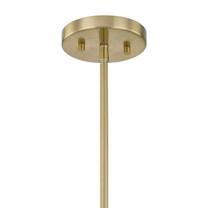 Savoy House Essentials Baldwin 8Lt Chandelier, Brass/White