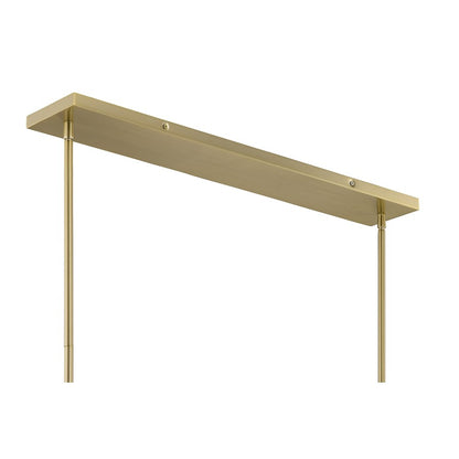 Savoy House Essentials Baldwin 8Lt Lin Chandelier, Noble Brass