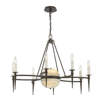 Savoy House Sanger 10 Lt Chandelier, Mediterranean Bronze