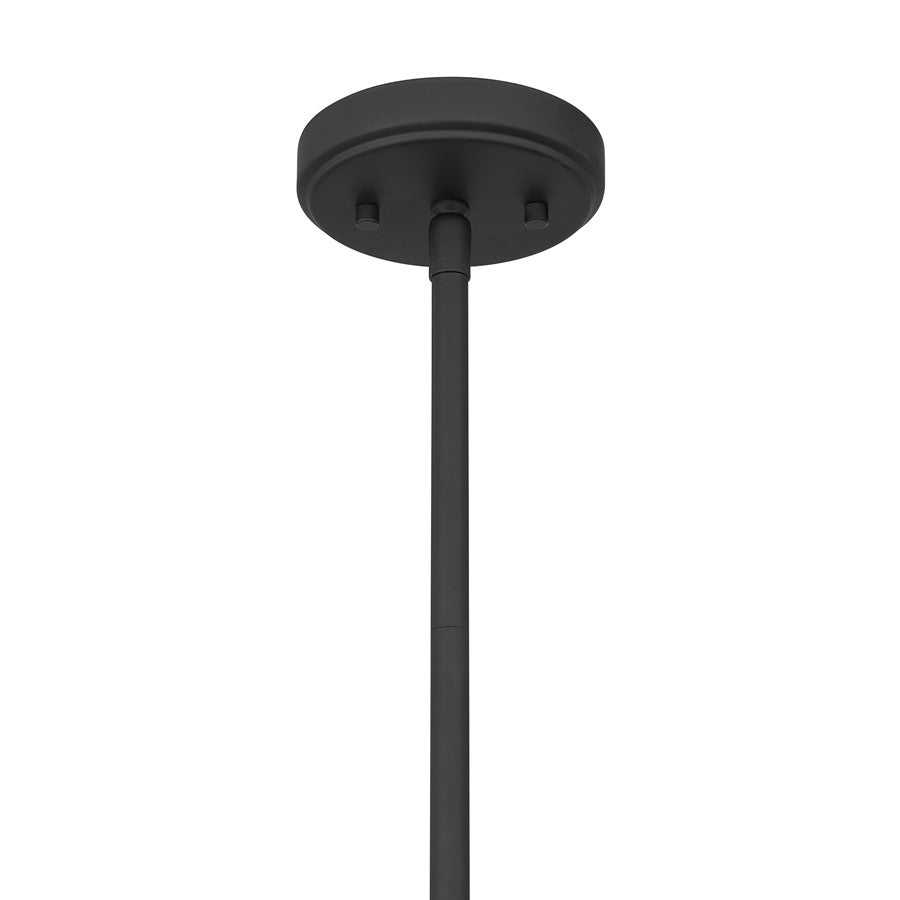 Savoy House Essentials Coventry 6 Lt Chandelier, Matte Black