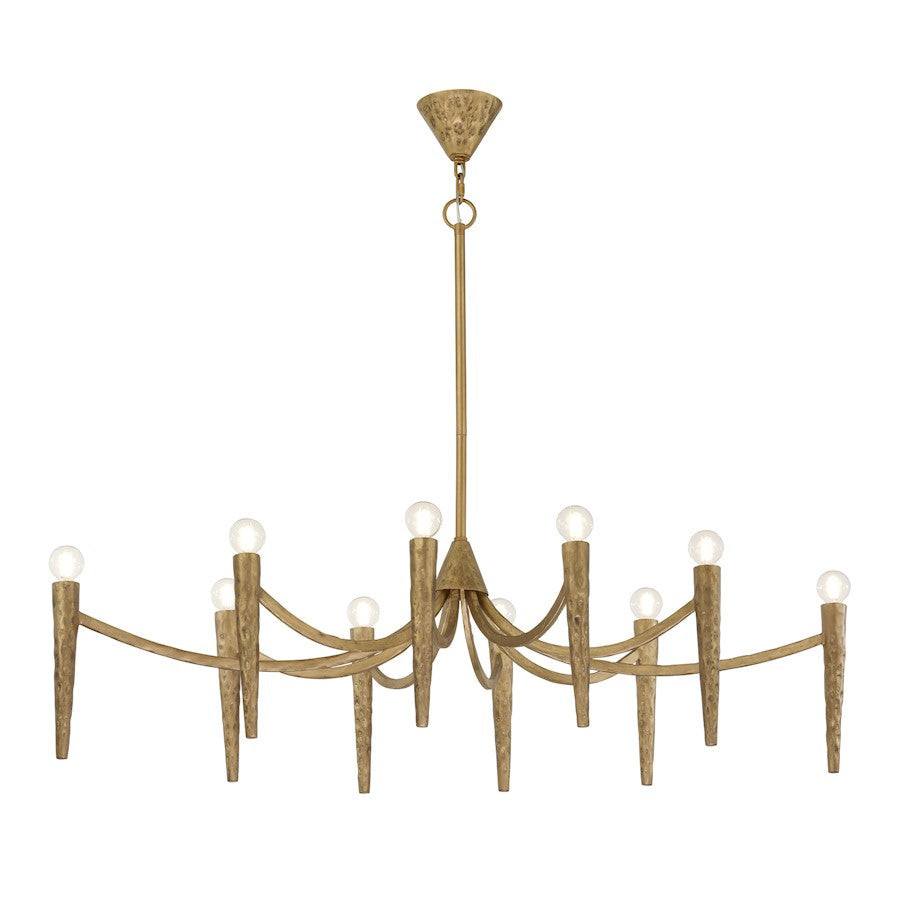 Savoy House Belleza 10 Light Linear Chandelier, Spumante - 1-1528-10-106