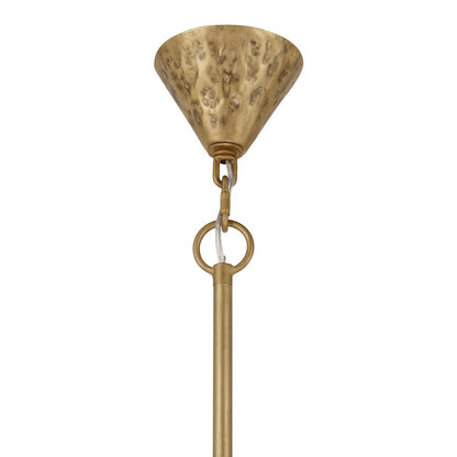Savoy House Belleza 10 Light Linear Chandelier, Spumante