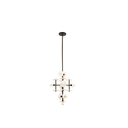 Savoy House Amani 9-Light Pendant, Black Cashmere - 1-1590-9-50