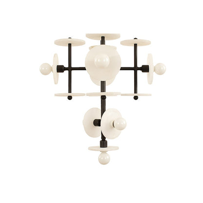 Savoy House Amani 9-Light Pendant, Black Cashmere - 1-1590-9-50