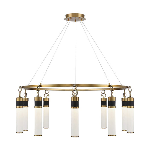 Abel LED Chandelier, Black