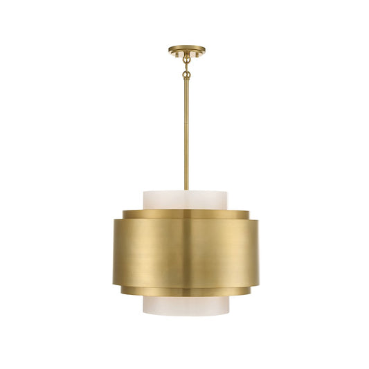 Savoy House Beacon 4-Light Pendant, Burnished Brass - 1-181-4-171