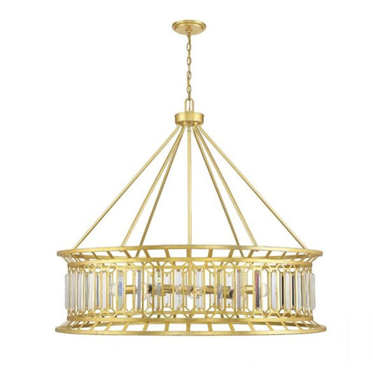 Savoy House Daintree 10-Light Chandelier, True Gold - 1-1946-10-260