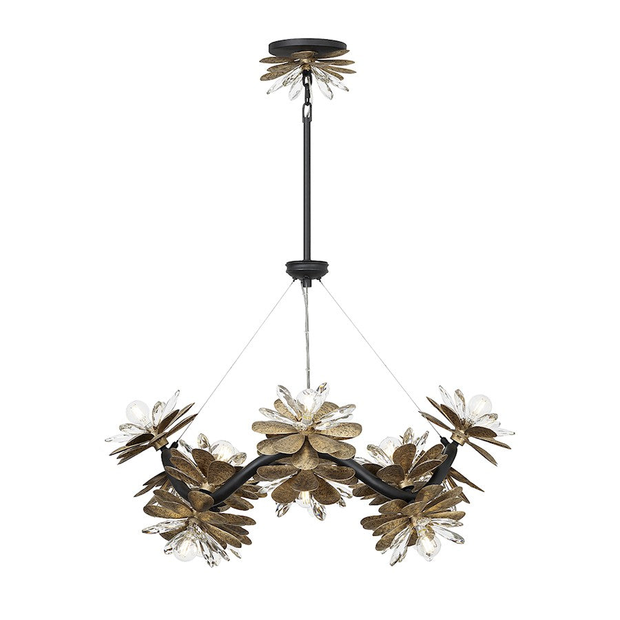 16 Light Chandelier, Delphine