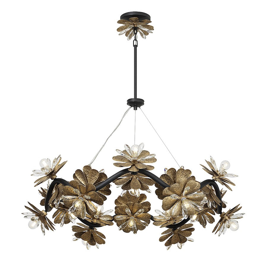 24-Light Chandelier, Delphine