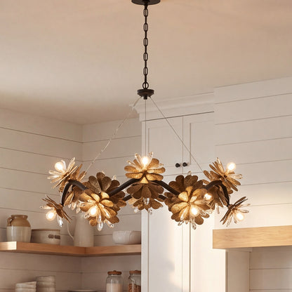 16 Light Chandelier, Delphine