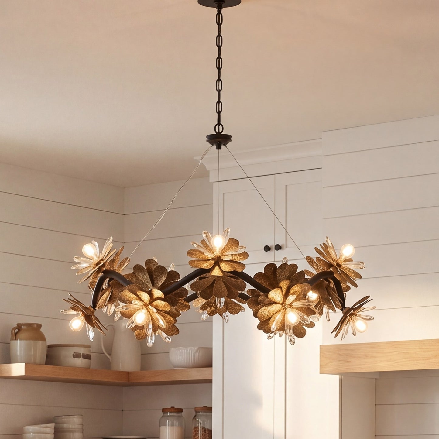 16 Light Chandelier, Delphine