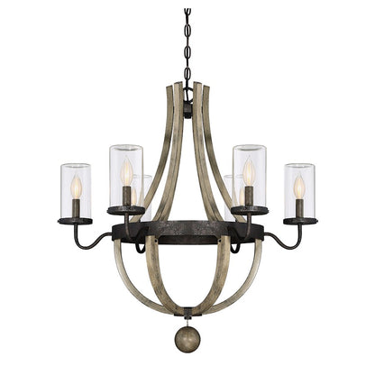 Savoy House Eden 6-Light Outdoor Chandelier, Weathervane - 1-2100-6-70