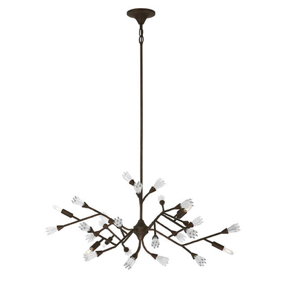 Savoy House Malinda 6 Light Chandelier, Bark - 1-2168-6-105