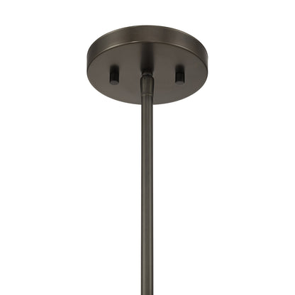 Savoy House Sheriden 30in 5-Light Chandelier | Artisanal Modern Mediterranean Bronze Metal and Bronze Rippled Glass | Dining Room & | Model 1-2276-5-15