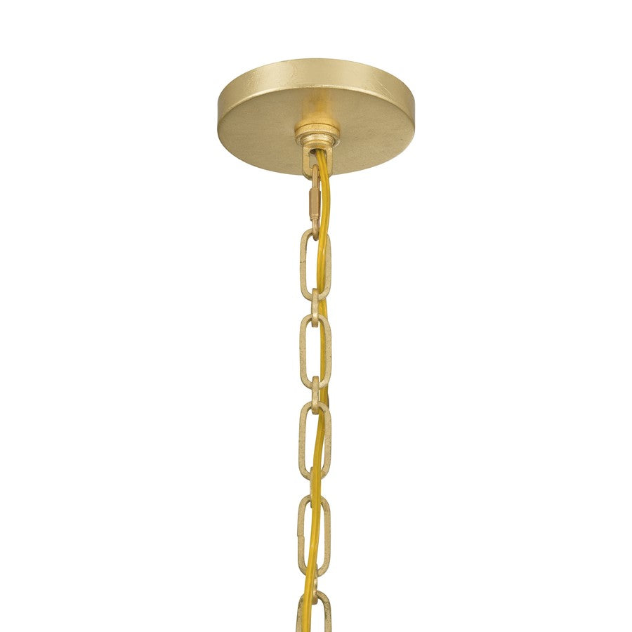 Savoy House Pelham 16Lt Chandelier, Black Cashmere/True Gold