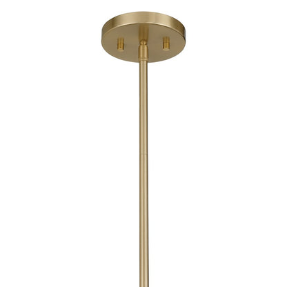 Savoy House Flores 4 Lt Chandelier, Noble Brass