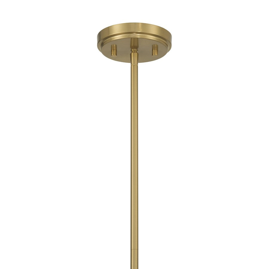Savoy House Jasper 5 Lt Chandelier, Spun, Warm Brass