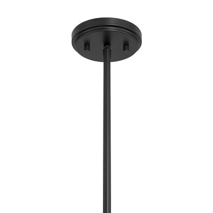 Savoy House Jasper 5 Lt Chandelier, Spun, Matte Black