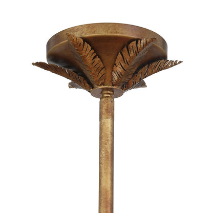 Savoy House Palmera 10 Light Chandelier, Gold Vein