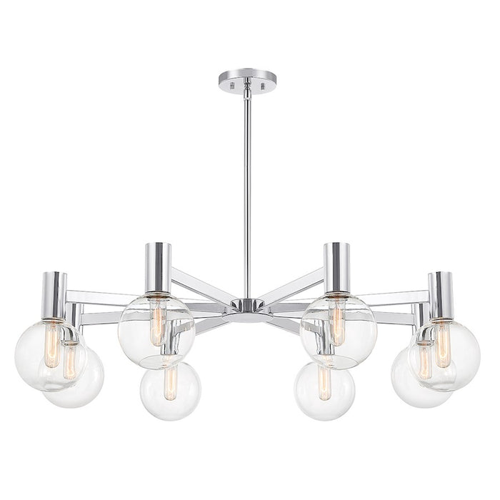 Savoy House Wright 8-Light Chandelier, Chrome