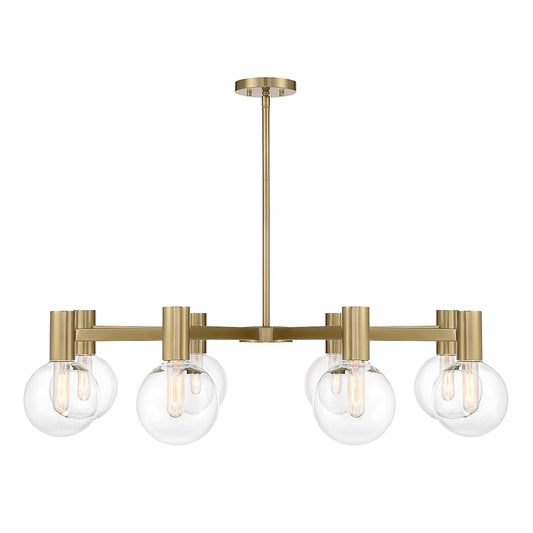 Savoy House Wright 8-Light Chandelier, Warm Brass - 1-3074-8-322