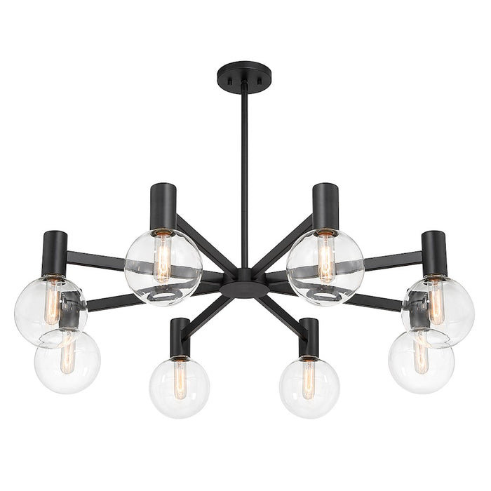 Savoy House Wright 8-Light Chandelier, Matte Black