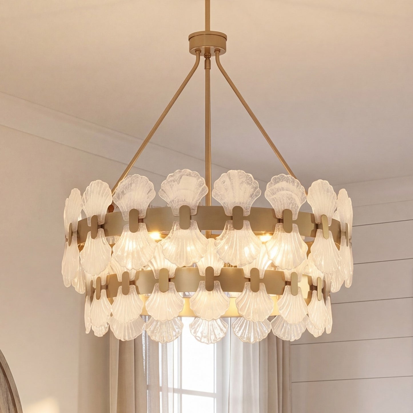 Savoy House Bancroft 5 Lt Chandelier, Noble Brass