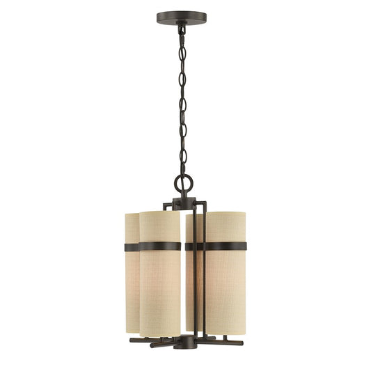 Savoy House Weston 4 Lt Chandelier, Mediterranean