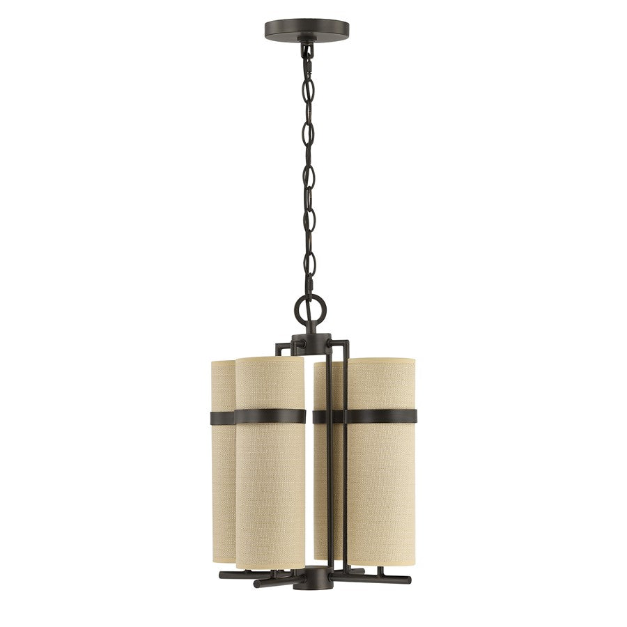 Savoy House Weston 4 Lt Chandelier, Mediterranean