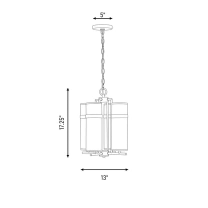 Savoy House Weston 4 Lt Chandelier, Mediterranean