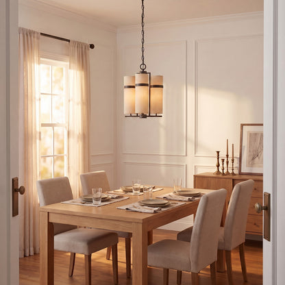 Savoy House Weston 4 Lt Chandelier, Mediterranean