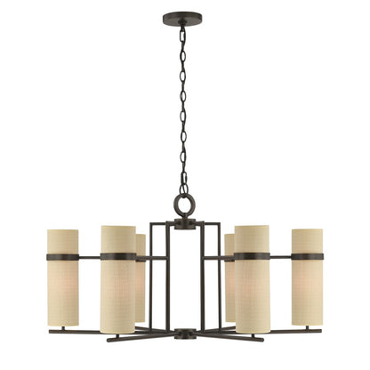 Savoy House Weston 6 Lt Chandelier, Mediterranean - 1-4562-6-15