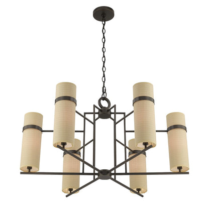 Savoy House Weston 6 Lt Chandelier, Mediterranean