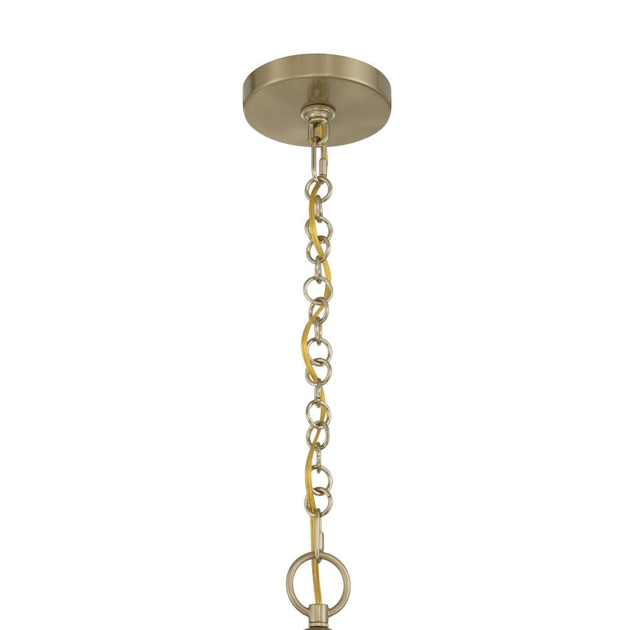 Savoy House Jeanette 4 Lt Chandelier, Noble Brass